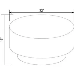 32" Arbon Coffee Table - Threshold™ Designed With Studio McGee -Threshold Designed W/Studio Mcgee GUEST 03995212 85c9 4e25 ab1d 09fcd6379c00