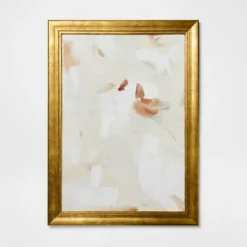 28"x38" Modern Abstract Light Framed Wall Art With Ornate Frame - Threshold™ Designed With Studio McGee -Threshold Designed W/Studio Mcgee GUEST 07bb8133 d4a5 4c10 896d 3cd838272397