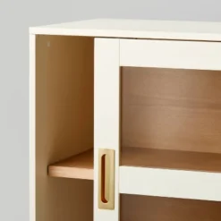 Promontory Sliding Glass TV Stand - Threshold™ Designed With Studio McGee -Threshold Designed W/Studio Mcgee GUEST 0a52b1e4 773b 4988 9e4c 43fbf31bcba8