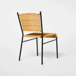 2pk Woven Metal Dining Chair - Threshold™ Designed With Studio McGee -Threshold Designed W/Studio Mcgee GUEST 10156532 4fe6 4b3e a8e4 4621c787e83c
