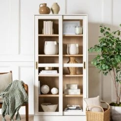 72" Promontory Cabinet With Sliding Doors - Threshold™ Designed With Studio McGee -Threshold Designed W/Studio Mcgee GUEST 123e42a0 83f1 4a74 b01e b843c1da7645