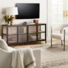 Crystal Cove Glass TV Stand For TVs Up To 59" - Threshold™ Designed With Studio McGee 2 Crystal Cove Glass TV Stand For TVs Up To 59" - Threshold™ Designed With Studio McGee -Threshold Designed W/Studio Mcgee GUEST 14f885f9 2fb8 4e14 b32f b6d3fcb82805