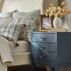 5"x7" Shagreen Wrapped Single Image Table Frame Toasted Almond - Threshold™ Designed With Studio McGee: Modern MDF, Easel Back