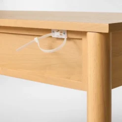 48" Modern Wooden Console Table With Drawer Brown - Threshold™ Designed With Studio McGee -Threshold Designed W/Studio Mcgee GUEST 1654087c 31df 4808 a98b ef3f4a601ae2