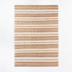 Riverton Striped Jute/Wool Area Rug Tan - Threshold™ Designed With Studio McGee -Threshold Designed W/Studio Mcgee GUEST 165a2fb4 ddce 4cf5 8ba0 34ba0b546b4a