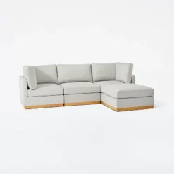 Woodland Hills Modular Sectional Ottoman Light Gray - Threshold™ Designed With Studio McGee -Threshold Designed W/Studio Mcgee GUEST 1c249abf 09e4 4a0a a26d 7f3f67796f73 1