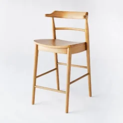 Kaysville Curved Back Wood Counter Height Barstool - Threshold™ Designed With Studio McGee 18 Kaysville Curved Back Wood Counter Height Barstool - Threshold™ Designed With Studio McGee -Threshold Designed W/Studio Mcgee GUEST 2155e535 1936 45f3 b994 efad299aa5d4