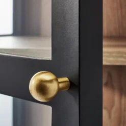 30" Crystal Cove Glass Cabinet Black - Threshold™ Designed With Studio McGee -Threshold Designed W/Studio Mcgee GUEST 26fa73ea e496 41cb a096 0f669cdcbb99 1