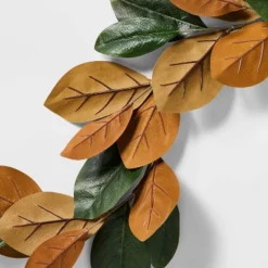 Magnolia Christmas Leaf Garland - Threshold™ Designed With Studio McGee -Threshold Designed W/Studio Mcgee GUEST 2950a0ba edc7 4515 9006 31d7b446c9e4