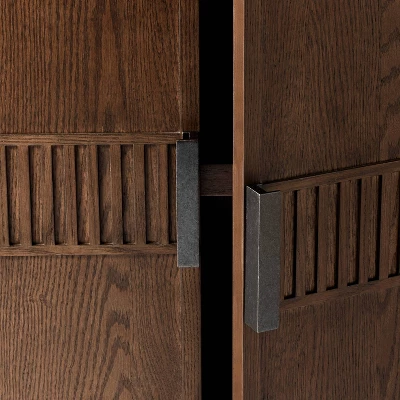 68.25" Dosinia Bookshelf Brown - Threshold™ Designed With Studio McGee 5 68.25" Dosinia Bookshelf Brown - Threshold™ Designed With Studio McGee - Image 3