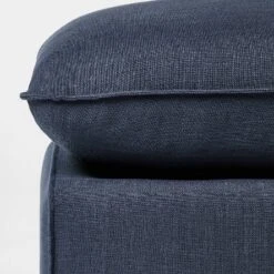 Slipcover Ottoman Blue - Threshold™ Designed With Studio McGee -Threshold Designed W/Studio Mcgee GUEST 2ed08e00 618f 45f4 bc56 4680d7ee8d32