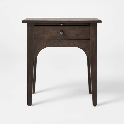 Palma Arched Nightstand Dark Brown - Threshold™ Designed With Studio McGee 4 Palma Arched Nightstand Dark Brown - Threshold™ Designed With Studio McGee - Image 2