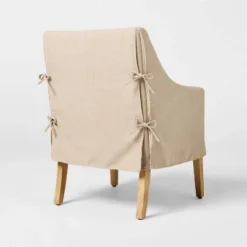 Camas Slipcover Dining Chair Khaki - Threshold™ Designed With Studio McGee -Threshold Designed W/Studio Mcgee GUEST 346ad770 02f1 46b0 8964 d7d99bbf6233