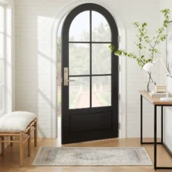 3'x5' Light Distressed Diamond Persian Style Rug Neutral - Threshold™ Designed With Studio McGee