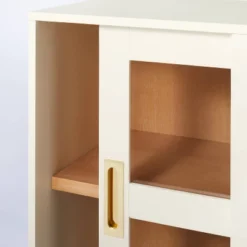 32" Promontory Sliding Glass 2 Door Cabinet - Threshold™ Designed With Studio McGee -Threshold Designed W/Studio Mcgee GUEST 398e0eec bec3 45c1 95e7 a8239c467b48