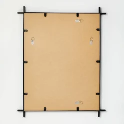 24" X 30" Cross Corner Metal Wall Mirror Black - Threshold™ Designed With Studio McGee -Threshold Designed W/Studio Mcgee GUEST 3a7227c8 7c5a 48b7 866e 7cd33b9beaf6