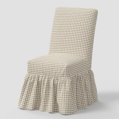 Ruffled Slipcover Dining Chair - Threshold™ Designed With Studio McGee 8 Ruffled Slipcover Dining Chair - Threshold™ Designed With Studio McGee - Image 6
