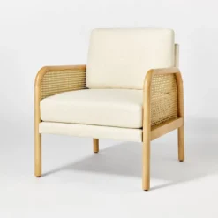 Cane And Upholstered Accent Chair Cream - Threshold™ Designed With Studio McGee Assembly Required 8 Cane And Upholstered Accent Chair Cream - Threshold™ Designed With Studio McGee Assembly Required -Threshold Designed W/Studio Mcgee GUEST 425dab13 ab47 4f03 adfa 872e0793bca3 1