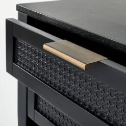 East Bluff 2 Drawers Woven Accent Table Black - Threshold™ Designed With Studio McGee 13 East Bluff 2 Drawers Woven Accent Table Black - Threshold™ Designed With Studio McGee -Threshold Designed W/Studio Mcgee GUEST 42e77654 e6d8 43bd 9f8b 688c84d09d27