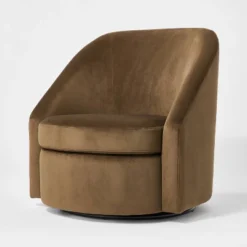 Slope Arm Swivel Chair Velvet - Threshold™ Designed With Studio McGee -Threshold Designed W/Studio Mcgee GUEST 47ae5e38 0ed9 45fc 91bd 246e072ac65c