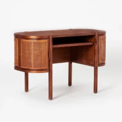 Portola Hills Caned Desk - Threshold™ Designed With Studio McGee -Threshold Designed W/Studio Mcgee GUEST 4a49e5af daca 41f1 9c53 2c1e35b4bfff