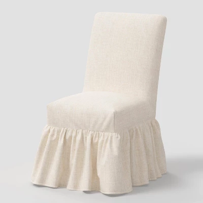 Ruffled Slipcover Dining Chair - Threshold™ Designed With Studio McGee 12 Ruffled Slipcover Dining Chair - Threshold™ Designed With Studio McGee - Image 10