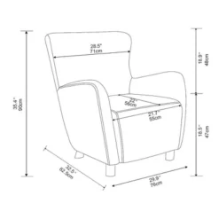 Kessler Wingback Faux Sherling Accent Chair Cream - Threshold™ Designed With Studio McGee -Threshold Designed W/Studio Mcgee GUEST 4c51f9cd e87e 4874 8672 f098ed2266be