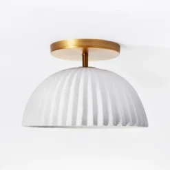 Scalloped Semi-Flush Mount Ceiling Light - Threshold™ Designed With Studio McGee -Threshold Designed W/Studio Mcgee GUEST 4db2ffb8 6162 4f4e 857b 3d8bb79181a2