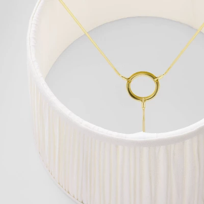 Soft Pleated Shade Off-White - Threshold™ Designed With Studio McGee 5 Soft Pleated Shade Off-White - Threshold™ Designed With Studio McGee - Image 3