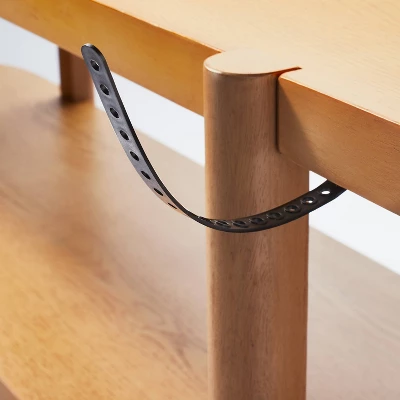 32" Portola Hills 3 Shelf Horizontal Bookcase - Threshold™ Designed With Studio McGee 6 32" Portola Hills 3 Shelf Horizontal Bookcase - Threshold™ Designed With Studio McGee - Image 4