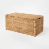 Natural Woven Storage Bench - Threshold™ Designed With Studio McGee: Metal Frame, Fish Scale Pattern, No Assembly Required -Threshold Designed W/Studio Mcgee GUEST 565d2f34 387e 44ec a1bb d79823fc518d
