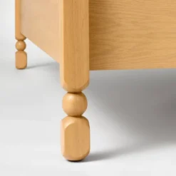 Modern Turned Wood Bed Brown - Threshold™ Designed With Studio McGee -Threshold Designed W/Studio Mcgee GUEST 581e0ddf 81cf 4b34 8295 b22257eb514a