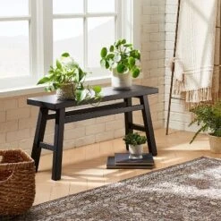 Thatcher Wood Bench - Threshold Designed With Studio McGee™ -Threshold Designed W/Studio Mcgee GUEST 5a6ccae6 2e0b 4bf8 9da5 073f1c71b97d