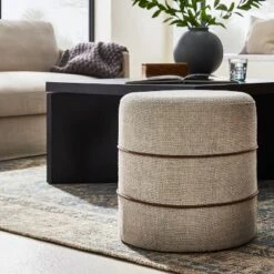 Catalina Round Ottoman - Threshold™ Designed With Studio McGee -Threshold Designed W/Studio Mcgee GUEST 5c647f3b 1a37 4949 9c3f f7a09ec66bd5