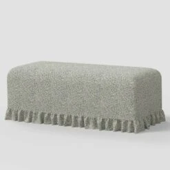 Ruffle Slipcover Dining Bench - Threshold™ Designed With Studio McGee -Threshold Designed W/Studio Mcgee GUEST 6234b729 47f9 4572 accb a4925056c0f0