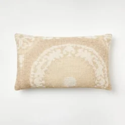 Woven Suzani Throw Pillow Gold - Threshold™ Designed With Studio McGee -Threshold Designed W/Studio Mcgee GUEST 6c4da451 1322 4f97 b077 68ae6c114610