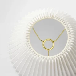 Tapered Lamp Shade With Knife Pleat White - Threshold™ Designed With Studio McGee -Threshold Designed W/Studio Mcgee GUEST 70ebe45d 1244 4490 87eb 4bd48d4a7f78