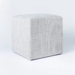 Lynwood Square Upholstered Cube - Threshold™ Designed With Studio McGee -Threshold Designed W/Studio Mcgee GUEST 72ce0fb7 c23f 404a 9ed8 12c0207c98cb