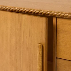 Azorella Media Stand Oak Brown - Threshold™ Designed With Studio McGee -Threshold Designed W/Studio Mcgee GUEST 75b72d98 2d75 456b bb74 0ada3e0f633e