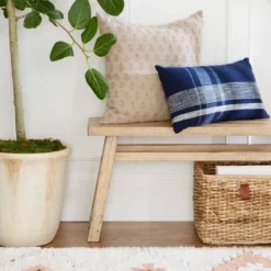 Thatcher Wood Bench - Threshold Designed With Studio McGee™ -Threshold Designed W/Studio Mcgee GUEST 75fb163c 3ed7 4f03 b567 04987a73ebef