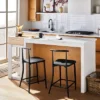 Northwood Metal Cafe Counter Height Barstool Black - Threshold™ Designed With Studio McGee -Threshold Designed W/Studio Mcgee GUEST 76b42ea4 5984 4fad 8199 f810c8ebc09d