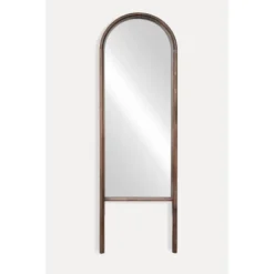 20" X 65" Wood Arched Floor Mirror Walnut - Threshold™ Designed With Studio McGee 9 20" X 65" Wood Arched Floor Mirror Walnut - Threshold™ Designed With Studio McGee -Threshold Designed W/Studio Mcgee GUEST 7b6f268e bf4b 41bf af86 ea0fb6ed08c9