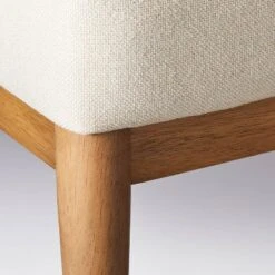 Howell Upholstered Loveseat With Wood Base Cream - Threshold™ Designed With Studio McGee -Threshold Designed W/Studio Mcgee GUEST 7d1aba28 b68d 4089 925b a5c21bf644dd