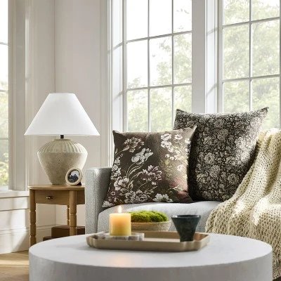 Ceramic Table Lamp Tan - Threshold™ Designed With Studio McGee 4 Ceramic Table Lamp Tan - Threshold™ Designed With Studio McGee - Image 2