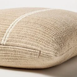Oversize Embroidered Striped Throw Pillow Cream - Threshold™ Designed With Studio McGee -Threshold Designed W/Studio Mcgee GUEST 7dd145f8 7ecb 4861 8dbf 249739ba392d