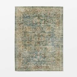Ledges Digital Floral Print Distressed Persian Rug Green - Threshold™ Designed By Studio McGee 11 Ledges Digital Floral Print Distressed Persian Rug Green - Threshold™ Designed By Studio McGee -Threshold Designed W/Studio Mcgee GUEST 84a386af cea9 4c59 bb82 24750b5519b8