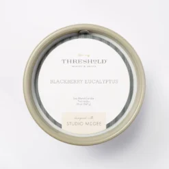 20oz Ceramic Blackberry Eucalyptus Candle Green - Threshold™ Designed With Studio McGee -Threshold Designed W/Studio Mcgee GUEST 870ce181 98d9 4be6 a455 6aadadca64e1