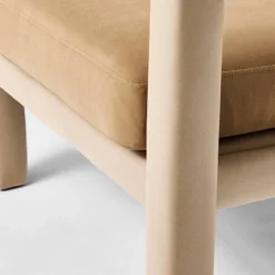 Upholstered Sculptural Accent Chair Brown - Threshold™ Designed With Studio McGee -Threshold Designed W/Studio Mcgee GUEST 88b8f0fa 47e4 4b12 bdc5 13a0cec43359