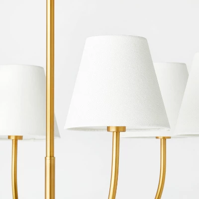 6-Light Ceiling Chandelier Brass - Threshold™ Designed With Studio McGee 5 6-Light Ceiling Chandelier Brass - Threshold™ Designed With Studio McGee - Image 3