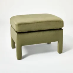 Bellfield Fully Upholstered Ottoman - Threshold™ Designed With Studio McGee -Threshold Designed W/Studio Mcgee GUEST 8c2ae305 97a8 4ba0 8c59 1bb9984d6dae